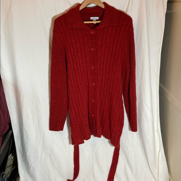 Vintage 2000s Long Button Down Sweater - Picture 6 of 10